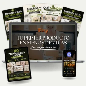 Publica tu primer producto en Etsy en menos de 7 días